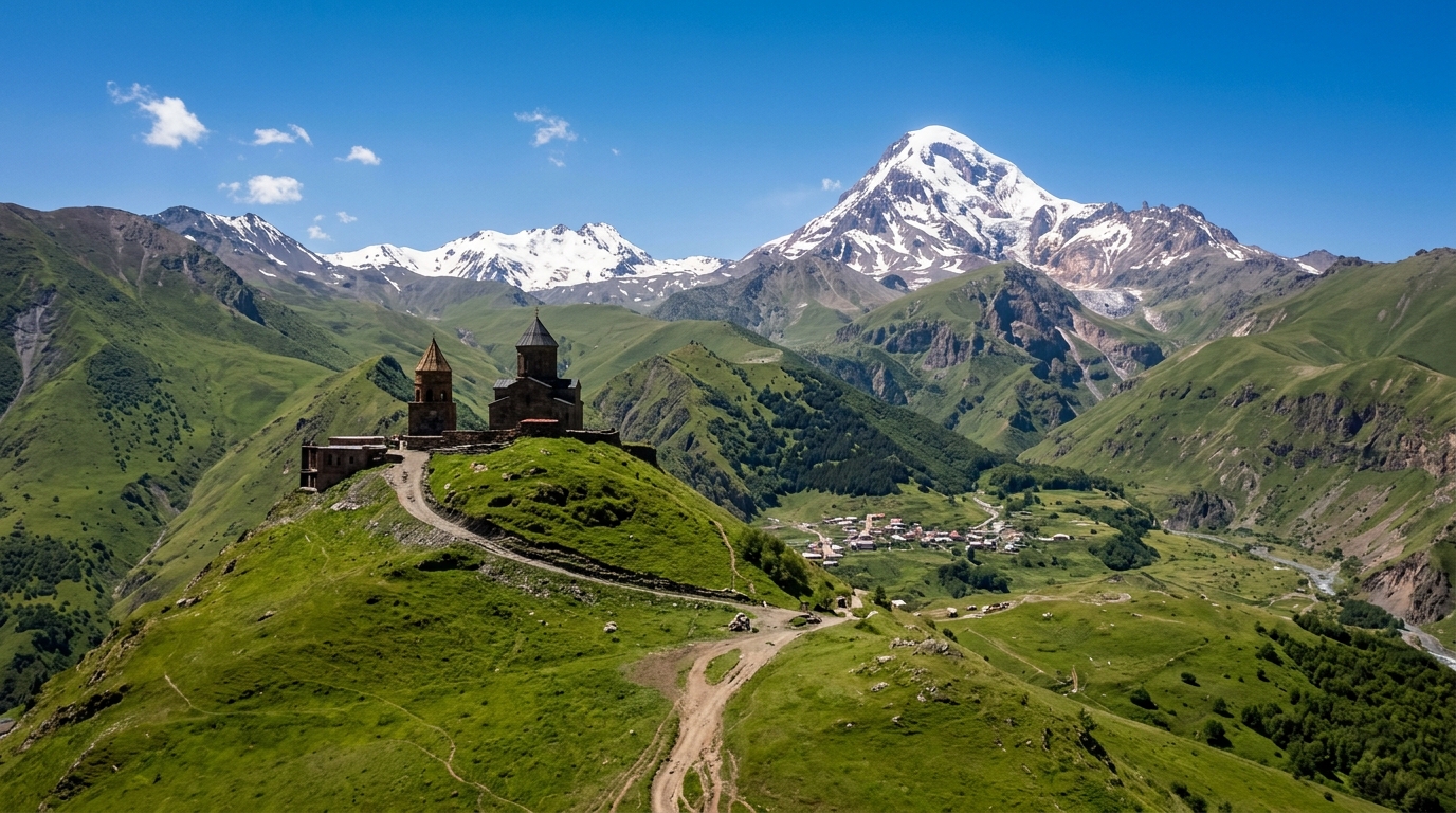 Georgia Kazbegi Trinity Church