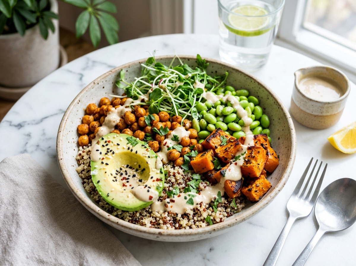 Plant-Based Vegan Dish